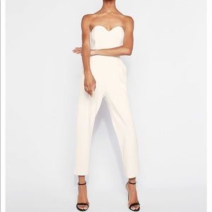 LIKE NEW Express White Jumpsuit